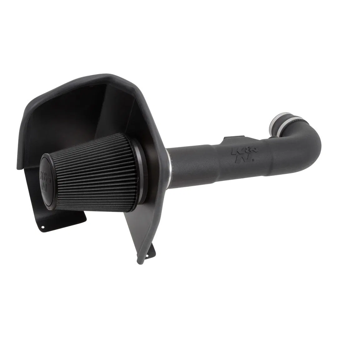 30-3082 – K&N FILTER Cold Air Intake, Black Polyethylene Tube Black Filter With Heat Shield